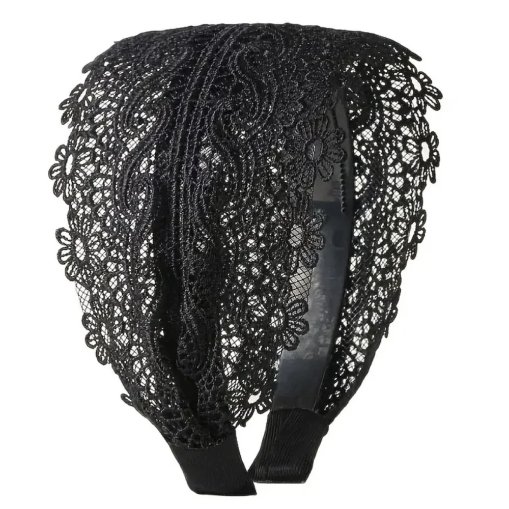 Black Lace Headband